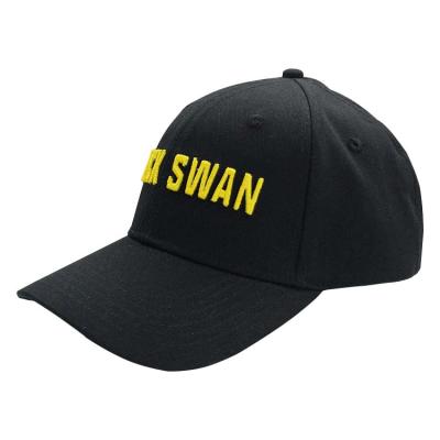 China Wholesale Curved Brim Unisex Hip Hop Caps Cap Custom Yellow 3D Embroidery Baseball Cap en venta