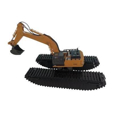 China energy & Universal Swamp Excavator Amphibious River Swamp Mining Dredging Floating Excavator for sale