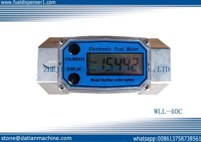 China DN40 durable high presion battery kit  tubin fuel flow meter for sale