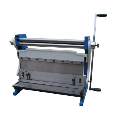 China Construction Projects 3-in-1/610 Hand Combination Shear Bend Slip Roll 3 in 1 Machine for Metal Sheet for sale