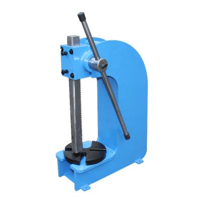 China Top Selling Guaranteed Quality 1T Cast Iron Shaft Profile Folding Press for sale