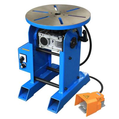 China Profile Bending Welding Positioner 50KG/CE Certified Welding Rotary Table / Welding Turntable WDBWJ-0.5 for sale