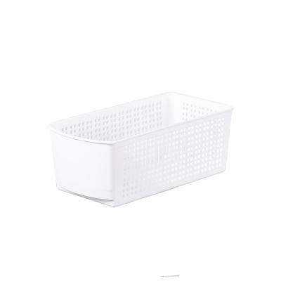 China Various Styles Sustainable Home Cloth Toy Clothes Plastic Storage Basket With Wheel for sale