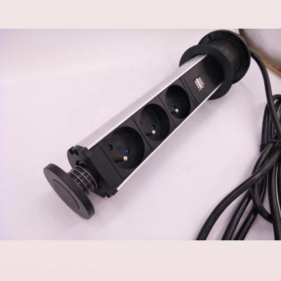 China Aluminum desktop power socket for sale