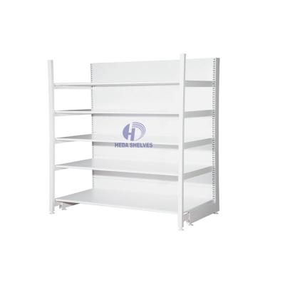 China Supermarket Shelf Double Sided Lightweight Grocery Racks Supermarket Shelf Supermarket Shelves Wall for sale