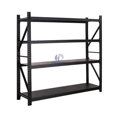 China Corrosion Protection Warehouse Storage Rack Light Duty Steel Pallet Shelves Industrial Middle Shelf for sale