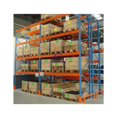 China Strong Corrosion Protection Industrial Standard Pallet Storage Rack Stacking Racking For Warehouse Shelves for sale