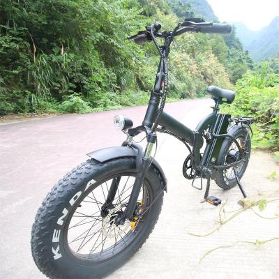 China European Standard Fast Electric Bicycle Ebike 500W Foldable Adult Electric Bikes With 20Inch Fat Tires For Sale for sale