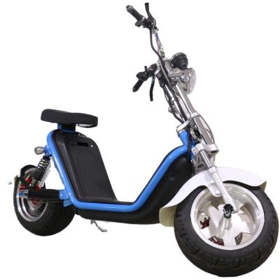 China Double Seat M2 High Power 2000W Electric Motorcycles EEC Electric Scooter With 12 Inch Tires Power Battery 60V-20Ah for sale