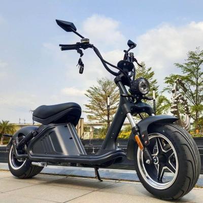 China EEC legal certificate coc unisex citycoco street warehouse EU electric scooter with double seat for sale