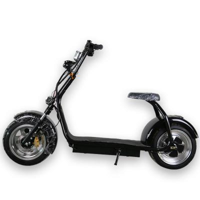 China 2020 new style 1500w 60v 12Ah CE electric citycoco scooters unisex EEC two wheels for adult for sale