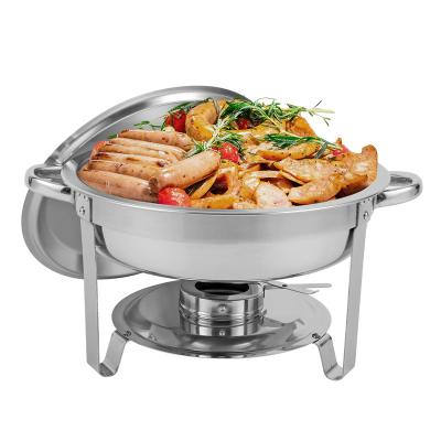 China Tease Economy Buffet Food Display Stainless Steel Dish For Supply for sale