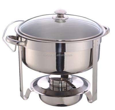 China Round Economy Buffetware Hotel Kitchenware Double Round Food Warmer for sale