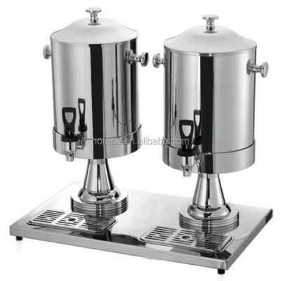 China Hotel Commercial Hot Cold Buffet Equipment Stainless Steel Beverage Coffee Tea Milk Dispenser for sale