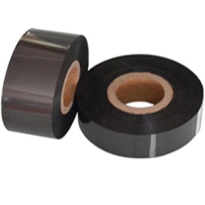 China Plastic Compatible Black Hot Stamp Foil Tape Printed for sale