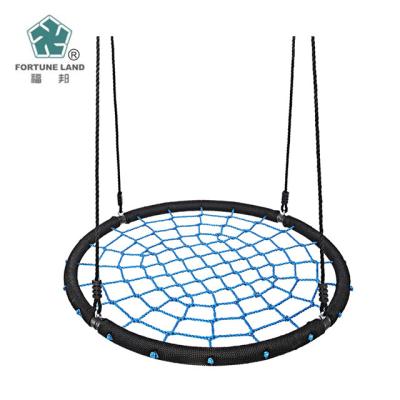 China High Quality Outdoor Furniture Rope Wrap Around Saucer Swing for sale