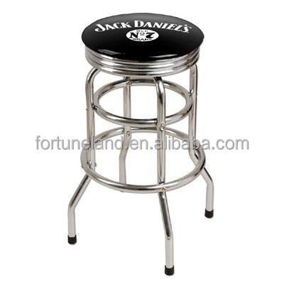 China Easily Carry Barstool Hot Selling Cheap Antique Metal Industrial Italian Bar Stools for sale