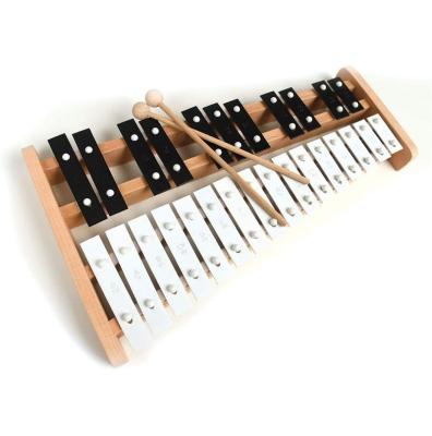 China Portable & OEM MAGOO Natural Jigsaw Puzzle Musical Instrument Wooden Toys Xylophone for sale