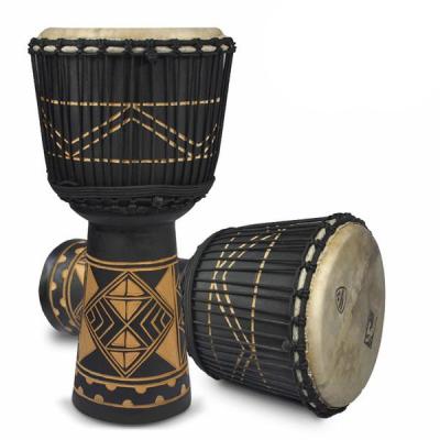 China Hot Selling African Traditional Musical Instrument Djembe Professional Playing Drum for sale