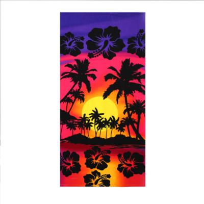 China Compressed Custom design pattern  Microfiber  beach towel Sublimation Beach Towel Printed Logo Promotion Personalized Soft Beach Towel for sale