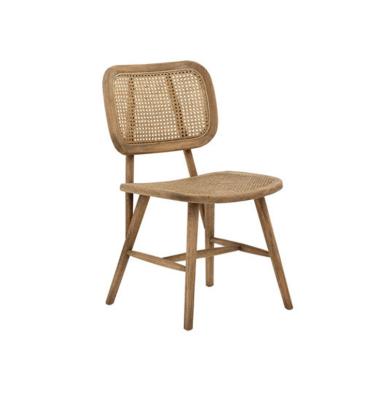 China 2020 Vintage New Design Luxury Furniture Rattan Dining Chair Home For Hotel Home Use for sale