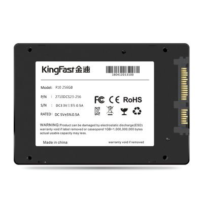 China Kingfast plastic 2.5 inch SSD hot sale colorbox gift box SATA3 solid state drives for computer update for sale