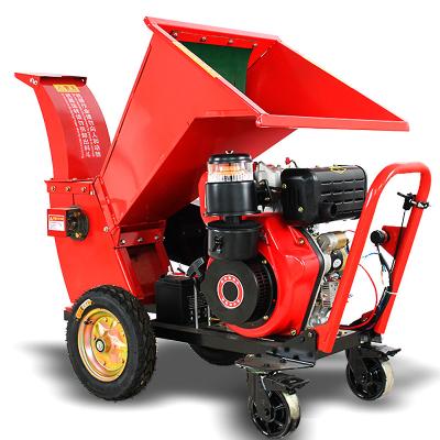 China Heavy Duty Wooden Shredder Wood Mill Machine Tree Branch Tree Plant Garden Chipper Wood Chipper for sale