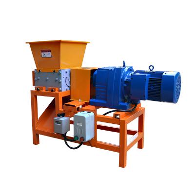 China Building Material Shops Cloth Shredding Double Shaft Shredder Machine Small Textile Shredder for sale