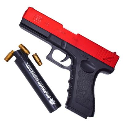 China Electric Safety Shooting Game Boys Edu Toy Soft Plastic Bullet Gun For Kids Throwing Toy for sale