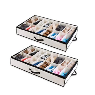 China Workable Under Bed Shoe Organizer Fits for sale