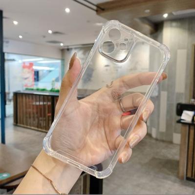 China Wholesale Anti-drop Crystal Clear Soft TPU Silicone Phone Case For iPhone 11 12 13 mini pro max For Samsung for sale