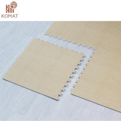 China Retro EVA Tatami Puzzle Mat Japanese Seamless Waterproof Simplified for sale