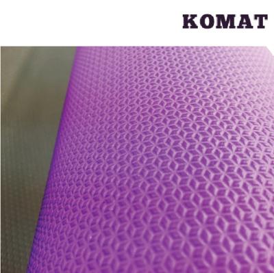 China Patent Tape Design 100% Low Double Layers And Eco Friendly Color Yoga Mat for sale