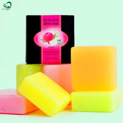 China Natural Kojic Acid Soap Oil Virginity Tightening Vaginal Soap Yoni Bar Organic Soap Fminine Hand Whitening Handmade Kojie San Kojic Acid Soap for sale