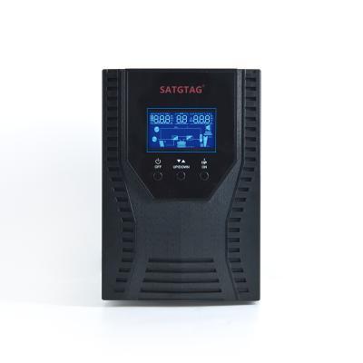 China Medecal/Compute/Networking/Router 1KVA Ups Without Battery 220v Pure Sine Wave Line Interactive Output Power Bank 1000va Ups For Long Time Backup for sale