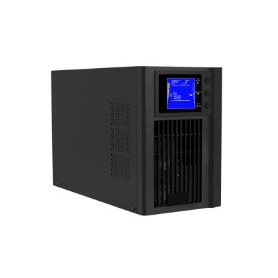 China Networking/Telecom/Medical/Computer/Monitoring 1kva Ups 220V 230V 240V Online High Frequency Power Bank Ups For Computer AVR Medical Function Uninterrupted Power Supply for sale