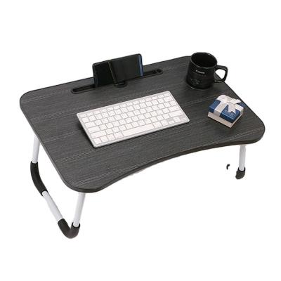 China (Size) Adjustable Simple Portable Laptop Desk In Bed Fashion Foldable Students Learning Office Desk Comfortable Small Radian Anti-skid Design for sale