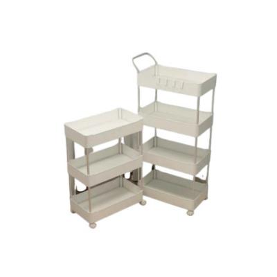 China (Size) Household Storage Adjustable Hot Selling Multilayer Rack Around Trolley Cart Kitchen Shelving Storage for sale