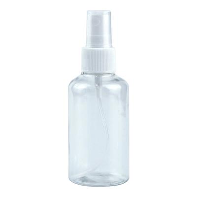 China Nail Art Salon+home 75ML Alcohol perfume fine sprays storage bottle  pet plastic transparent water bottle for sale