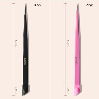 China Nail Art Salon+home Manicure multi-functional double-headed tweezers clip nail sticker paper tape silicone pressing stick embossing nail art tools for sale