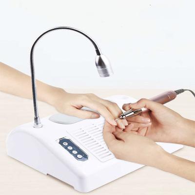 China Beauty Salon+home Intelligent all in one nail machine polishing machine, baking light , hand pillow, multi-purpose nail machine for sale