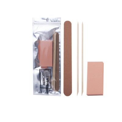 China Emery+PS board Nail File Set Professional Nail Tool 100/180 Grits Double Sided Emery Boards Manicure for sale