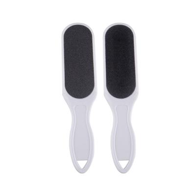 China Plastic Durable double faced pedicure foot pedicure sandpaper foot file callus remover pedicure foot file for sale