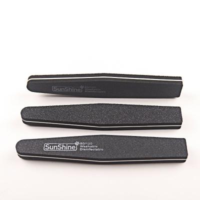 China Sponge High Quality OEM Custom Printing Logo Nail File Disposable  Sponge Nail File Promotional Nail File for sale