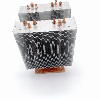 China Aluminum Can Customize Fastest High Power Heat Dissipation Heat Pipe Sintered Copper Heatsink for sale