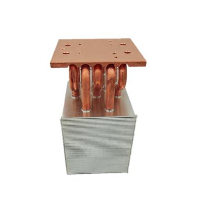 China 200W Aluminum High Power LED Sintered Copper Heat Pipe Heatsink for sale