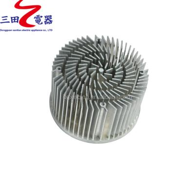 China Round Led Aluminum Heatsink Aluminum Radiator for sale