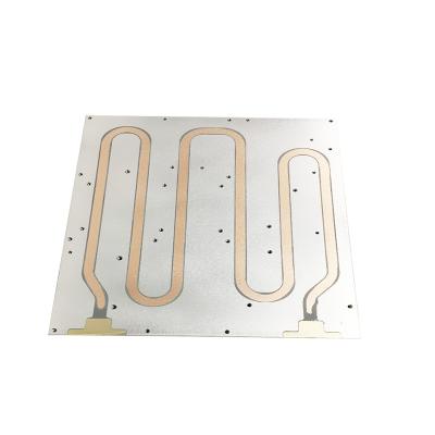 China Aluminum Can Be Customized LED High Power Water Cooling Plate 100W Heat Pipe Heatsink for sale