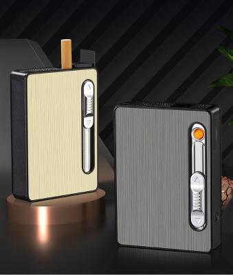 China Modern 020B Electric Lighter Packing Box Rechargeable Cigarette Lighter Case for sale