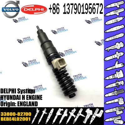 China 33800-82700 Diesel Fuel Injector BEBE4L02001 VOL H Engine Delphi Diesel Injectors for sale